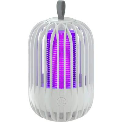 Huishoudelijke muggenlamp Elektrische muggenlamp Nachtlampje Draagbare muggenvallamp USB Powered wit