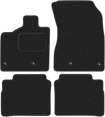 Wielganizator WLG-Carlux-Anthra - Autovloermatten - Voor Nissan X-Trail IV T33 MHEV - Antraciet - Verstevigd