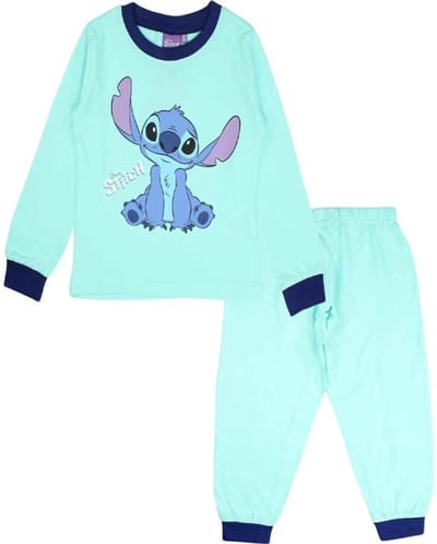Disney Lilo en Stitch pyjama - Lichtblauw - Maat 104 - 100% Katoen