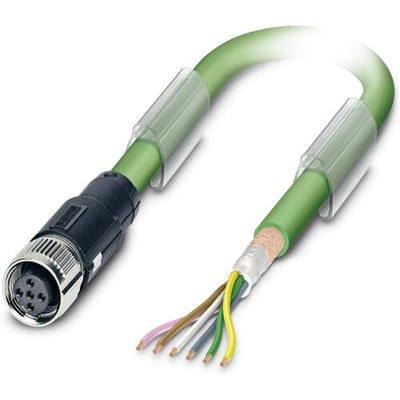 Phoenix Contact 1517932 Sensor/actuator dataconnector, geassembleerd M12 Aantal polen (sensoren): 5 Bus, recht 10.00 m 1 stuk(s)