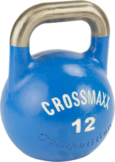 Lifemaxx Crossmaxx Competition Kettlebells - Blauw - 12 kg