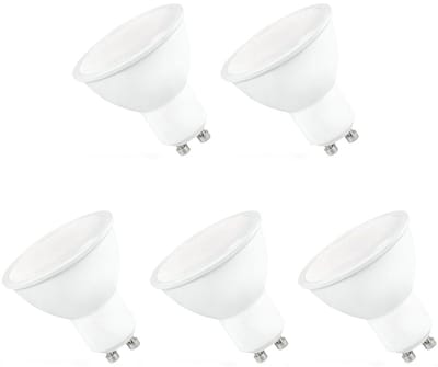 Spectrum LED Lamp GU10 6W - 230V - 500 Lumen - 3000K Warm Wit - Gezellig licht - Energiezuinig - 5 stuks