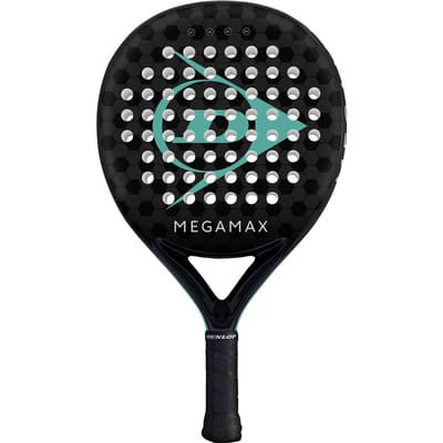 Dunlop Megamax Padel Racket (ZWART/BLAUW)