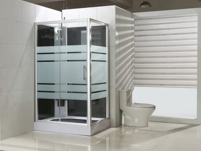Sanifun complete douchecabine Erno 1200 x 900 Kitvrij