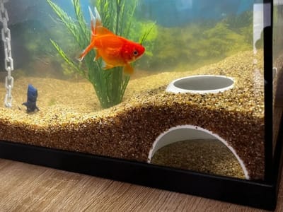 Aquarium Grot Ondergrondse Schuilplaats voor Vissen – Aquarium Decoratie Cave – Vis Verstopplek – Aquascape Accessoire – Geschikt voor Goudvissen & Tropische Vissen – Aquarium Accessoires Zoetwater