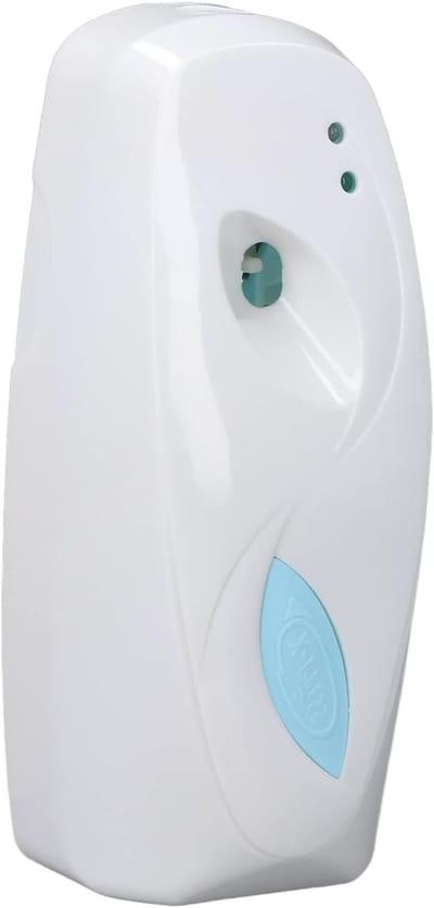 Automatische geurverstuiver met tijdgestuurde lichtsensor, wandmontage, ideaal voor thuis, badkamer, toilet en kantoorgebruik