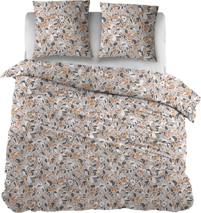 Snoozing Epignards Dekbedovertrek - Eenpersoons - 140x200/220 cm - Beige