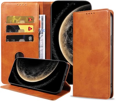 Geschikt voor Huawei Mate 70 Pro / 70 Pro Plus Telefoonhoesje Kunstleer met Magnetische sluiting en Pasjeshouder Bookcase met Klepje - Walletcase with Cardslot - Bruin - Smartphonica geschikt voor Huawei Mate 70 Pro;Huawei Mate 70 Pro Plus