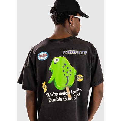 A.LAB Jerry Gang Popsicles Boxy T-Shirt zwart