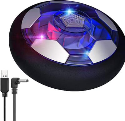 Hover-voetbal, Air Power voetbal, oplaadbare hoverball met ledverlichting, speelgoed voor binnen en buiten, voor kinderen van 3 tot 12 jaar