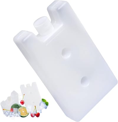 Koelaccu's voor Koelbox en Koeltas - Mini Koelelement van 400 ml - Perfect voor Houdbaarheid van Voedsel en Dranken