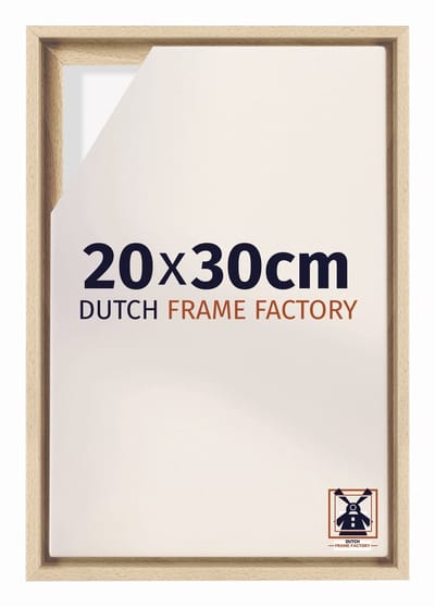 Baklijst 20x30 cm - Beuken - Geschikt voor Canvasdoek - MDF Baklijst Lausanne
