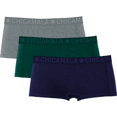 Chicamala – Boxershort Meisjes – 3 Pack – Normale Lengte – Onderbroek Meisjes – Kinderkleding– Meisjes Ondergoed – 95% Katoen – Meisjeskleding