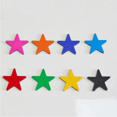 ProductGoods - 10x Sterren Koelkast Magneten - Woondecoratie - WhiteBoard - KoelkastMagneet - Magneet - Sterren