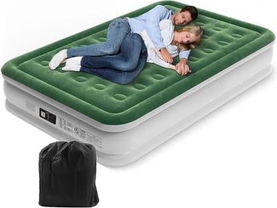 ApexArte® Luchtbed 2 Persoons - Opblaasbaar Bed voor Volwassenen - Extra Stevig