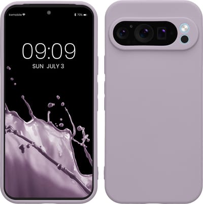 kwmobile telefoonhoesje geschikt voor Google Pixel 9 Pro - Hoesje voor smartphone - Precisie camera uitsnede - In lavendel