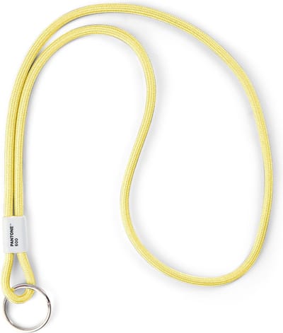 Copenhagen Design - Sleutelhanger Groot - Light Yellow 600 - Nylon - Geel