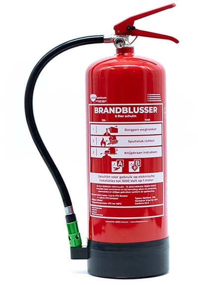 Schuimblusser PFAS vrij AB 9 liter