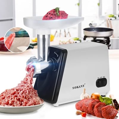 Xerolax Vleesmolen - Gehaktmolen - Meat Grinder - Elecktrisch - Machine - Foodprocessor - Meat Mincer - Keukenmixer - Keukenmachine