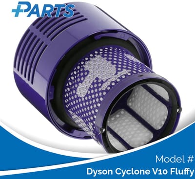 Dyson Cyclone V10 Fluffy Filter (Plus.Parts® alternatief voor 969082-01)