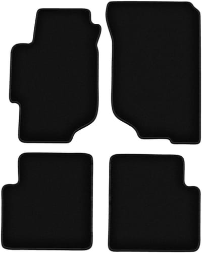BASIC zwarte veloursmatten voor: Honda Accord VI stationwagen, sedan, Type-R (1997-2002)