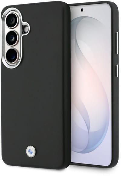 BMW Sign Metal Logo MagSafe Case for Samsung Galaxy S26 - Black