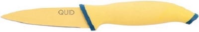 Quid Astral keukenmes 9 cm RVS geel/blauw