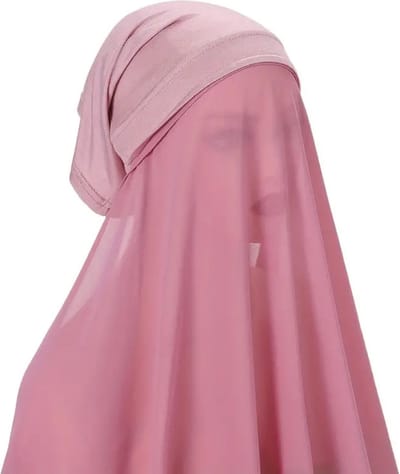 Bovista Hoofddoek - Hijab - Dames - Abaya - Sjaal - Islamitische Kleding - Moslim Kleding - Alhamdulillah - Roze