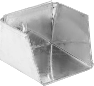 Mini Stofblik - Bureau Stoffer - Tafel Schoonmaken - IJzeren Schep - 7 x 7 x 5 cm - Zilver