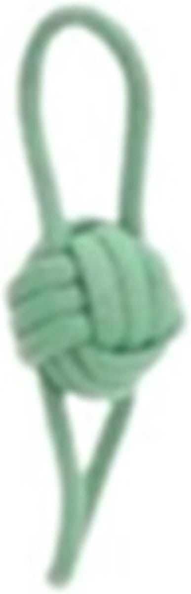 Hondenspeelgoed knoopbal 32 cm groen