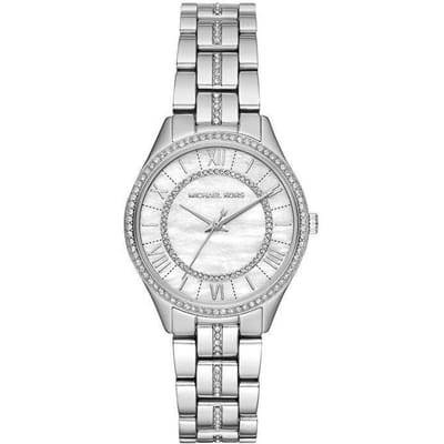 Michael Kors MK3900 Lauryn Crystal Mother Of Pearl Dial dameshorloge