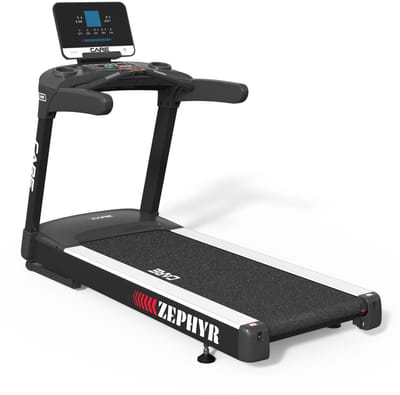 CARE ZEPHYR - Professionele loopband - Maximale snelheid 24 km/u - 39 programma’s - Gemotoriseerde helling tot max. 15% - Voor gebruik in de sportschool of thuis