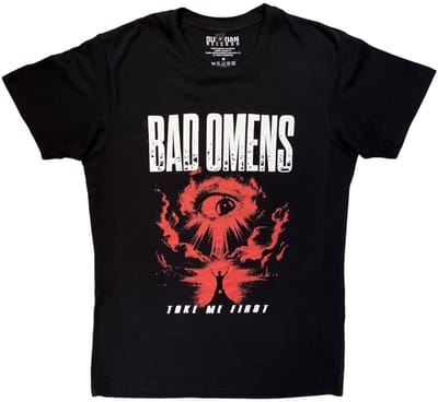 Bad Omens - Red Eye Heren Tshirt - M - Zwart