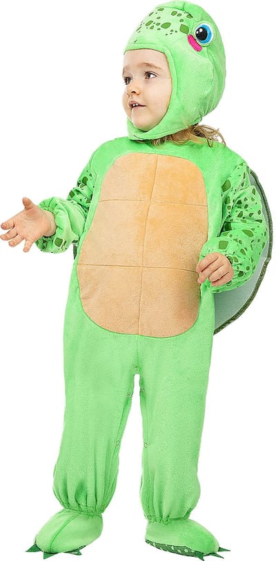 FUNIDELIA Schildpadden kostuum voor baby - Maat: 69 - 80 cm