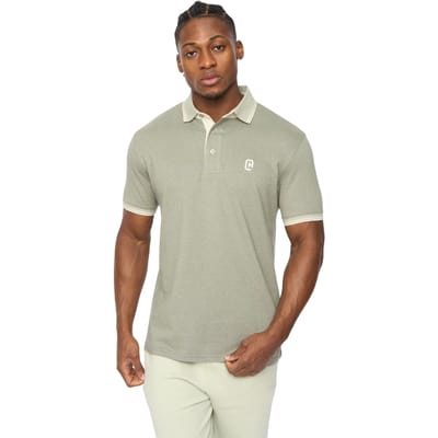 Crosshatch Heren Preece Poloshirt (Licht Olijf)