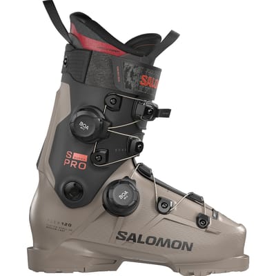 Salomon S/Pro Supra Dual Boa 120, skischoenen, heren, beige/zwart