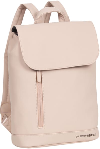 New Rebels Daley Rugzak 13L Waterafstotend - Stijlvolle rugzak met meerdere opbergvakken - Verstelbare schouderbanden - Duurzaam en lichtgewicht ontwerp - Schouderrugzak voor unisex - Zalm roze