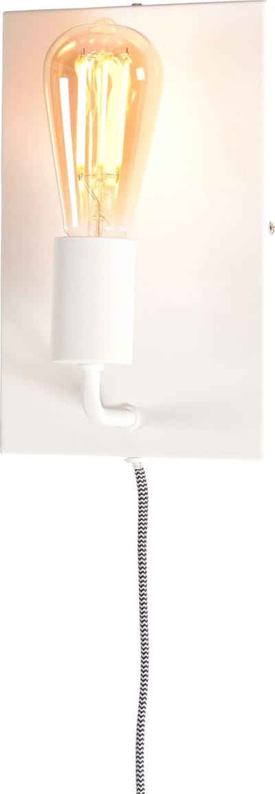 it's about RoMi Wandlamp Madrid - Wit - 15x10x25cm - Binnen Modern