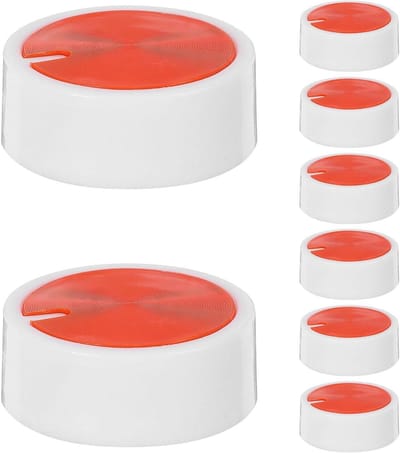 Verwarming Knoppen - Temperatuur Regelaars - Apparaat Reparatie - Universele Pasvorm - 8 Stuks - Multicolor