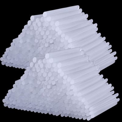 300 Stuks Hot Glue Sticks 7mm x 100mm voor Hobby, Creatieve Projecten en Herstelwerkzaamheden