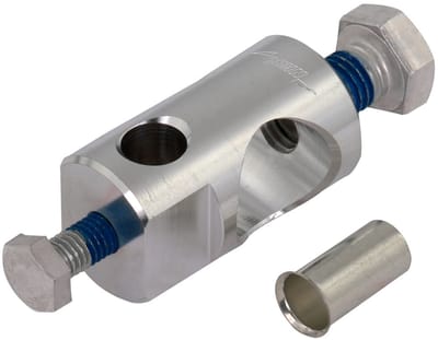 Dehn Aluminium Bevestigingsbout Met 11mm En 23mm Boring - 105229 [10 Stuks]