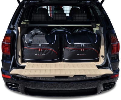 BMW X5 2006-2013 5-delig Reistassen Op Maat Auto Interieur Kofferbak Organizer Accessoires Nederland en België