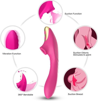 ARMONY - DUDU LIKKEND VIBREREN CLITORIS FUCHSIA | SEKSSPEELTJES VOOR VROUW | SEKSSPEELTJES VOOR KOPPELS | VIBRATOR