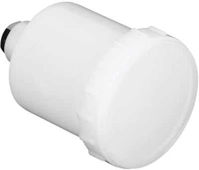 Allecto - Spuitpistool Cup - Vervangende Verf Spray Gun Cup - 125Ml Plastic - Geschikt voor Spuitpistolen - Hoogwaardige Kunststof - Eenvoudige Ins...