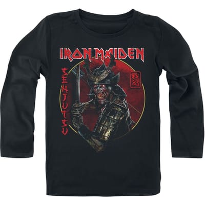 Iron Maiden Longsleeve voor kinderen - Metal Kids - Senjutsu - voor Kinderen - zwart