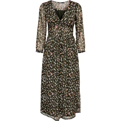 ONLY  - Maat M - ONLSLOANE 7/8 MIDI DRESS PTM Dames Jurk