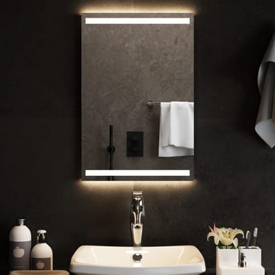 vidaXL - Badkamerspiegel - LED - 40x60 - cm