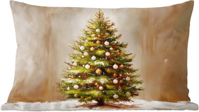 Sierkussens - Kussentjes Woonkamer - 60x40 cm - Kerst - Sfeer - Groen