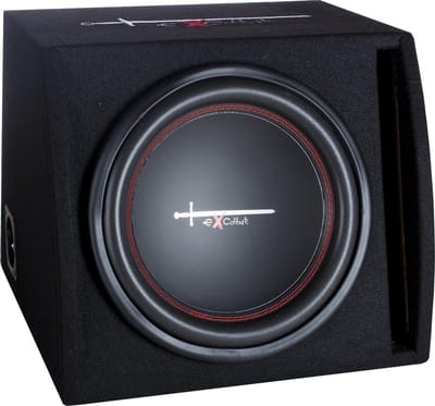 Excalibur Boombox 12'' – Auto Subwoofer in Behuizing – 12 Inch – 1000W Piek / 300W RMS – Bass Reflex – 35Hz–1000Hz – 94dB – 4Ω