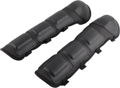 Geventileerde Scheenbeschermers - Kniebeschermers Buitenwerk - Bescherming Kettingzaag - Verstelbaar Flexibel - 45 cm Lengte